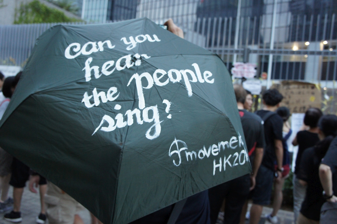 Hong Kong Protests: As long as China keeps the door to democracy
closed – the umbrellas will stay open